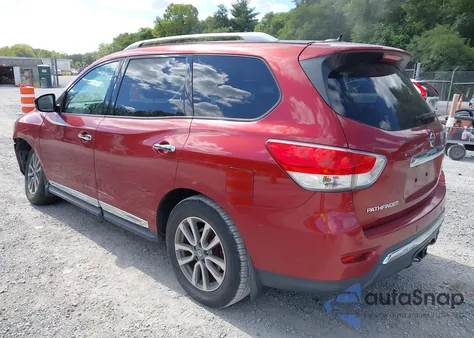 2014 Nissan Pathfinder Platinum/S/Sl/Sv from USA, damaged, VIN 5N1AR2MMXEC672457